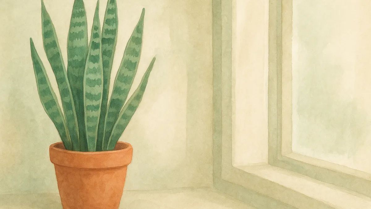 How to care for a snake plant (Sansevieria)