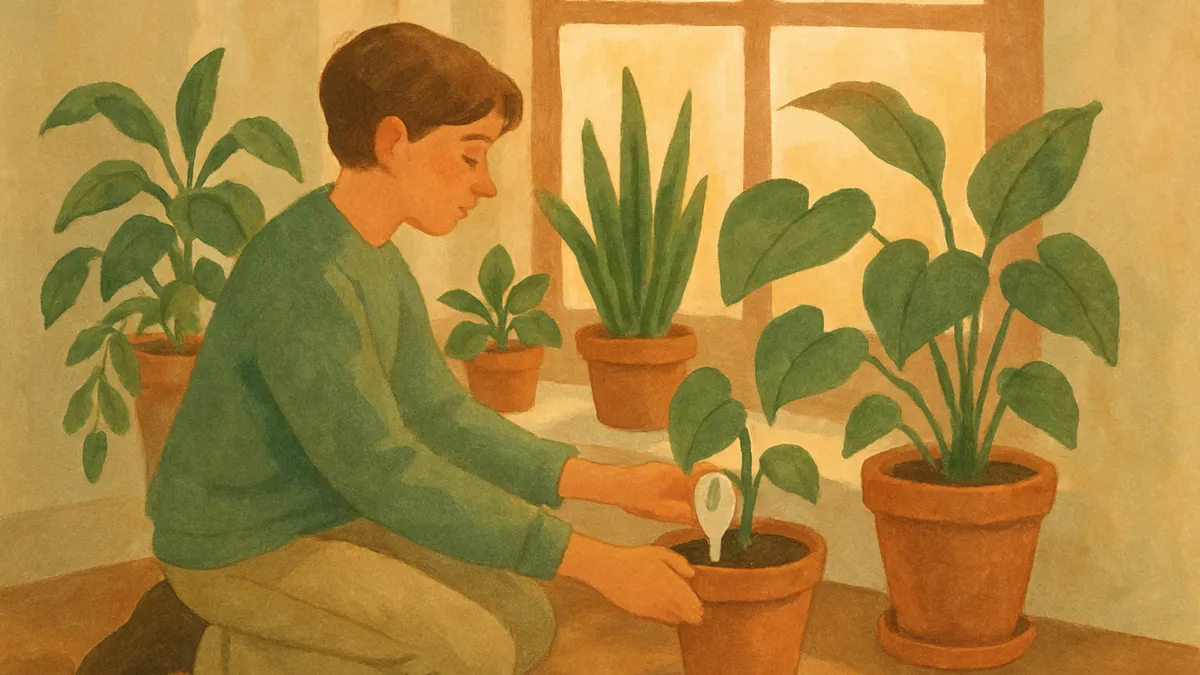 Soil moisture percentages: the ranges houseplants need